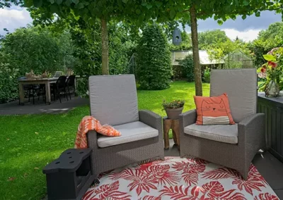 Rondom Schuur op de Hei - terras